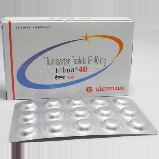 Telma 40 mg - Telmisartan - Glenmark Gracewell Division