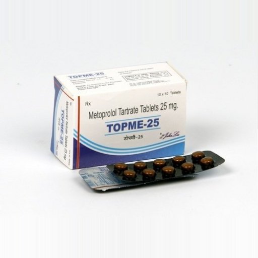 Topme 25 mg - Metoprolol - Johnlee Pharmaceutical Pvt. Ltd.