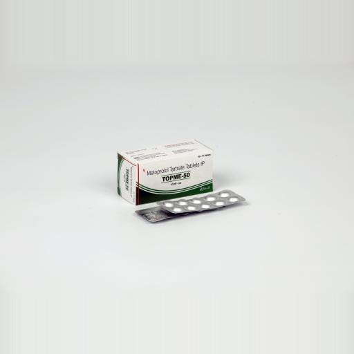 Topme 50 mg - Metoprolol - Johnlee Pharmaceutical Pvt. Ltd.