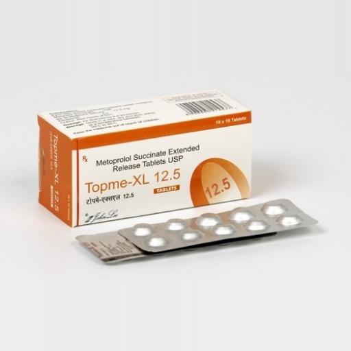 Topme XL 12.5 mg - Metoprolol - Johnlee Pharmaceutical Pvt. Ltd.