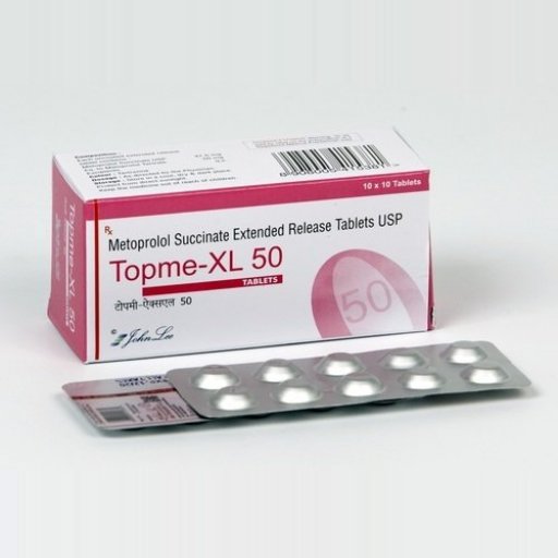 Topme-XL 50 50 mg - Metoprolol - Johnlee Pharmaceutical Pvt. Ltd.