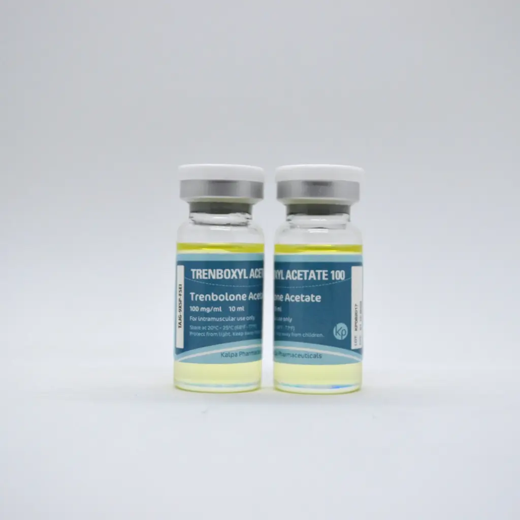 Trenboxyl Acetate 100 - Trenbolone Acetate - Kalpa Pharmaceuticals LTD, India Trenboxyl Acetate 100 - Trenbolone Acetate - Kalpa Pharmaceuticals LTD, India