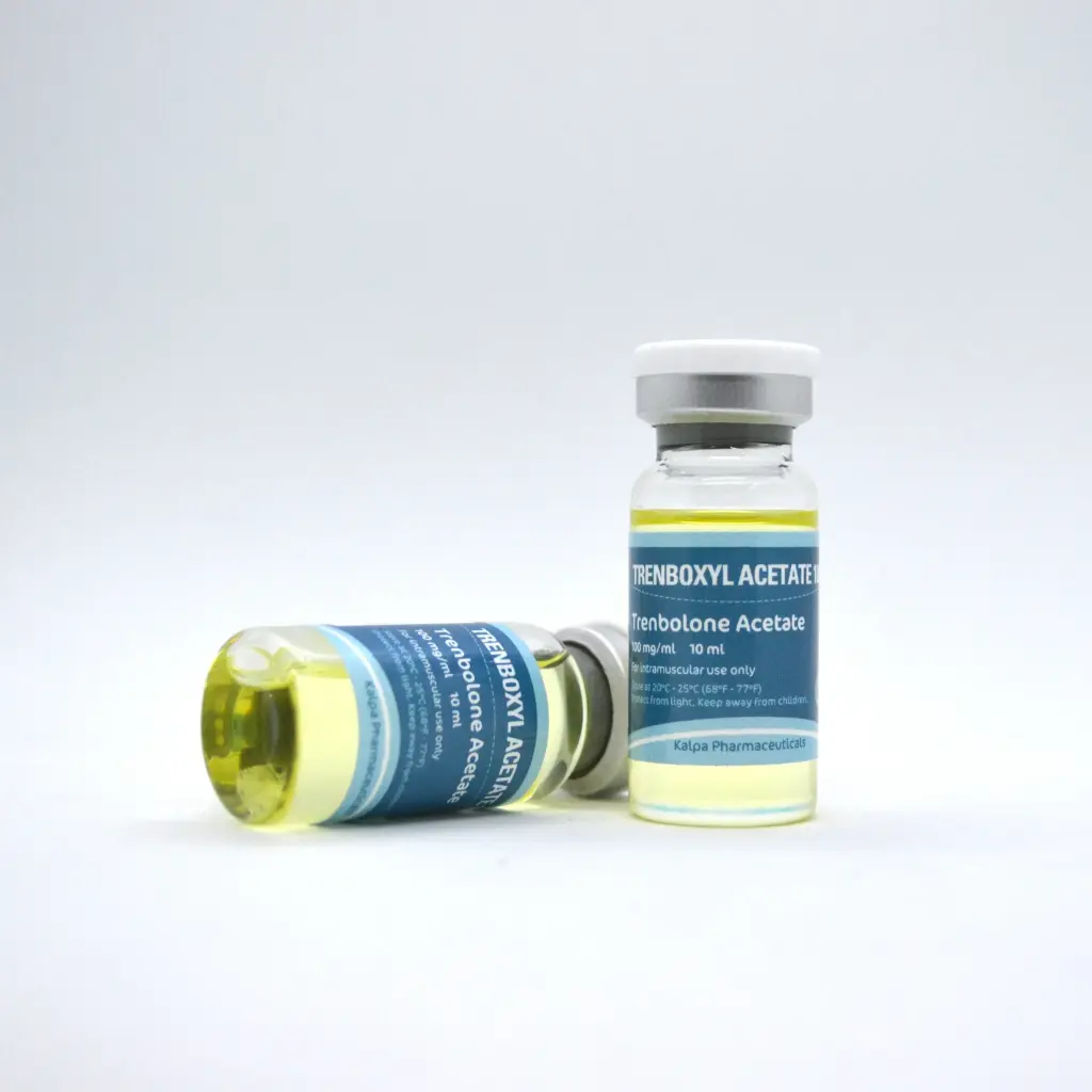 Trenboxyl Acetate 100 - Trenbolone Acetate - Kalpa Pharmaceuticals LTD, India Trenboxyl Acetate 100 - Trenbolone Acetate - Kalpa Pharmaceuticals LTD, India