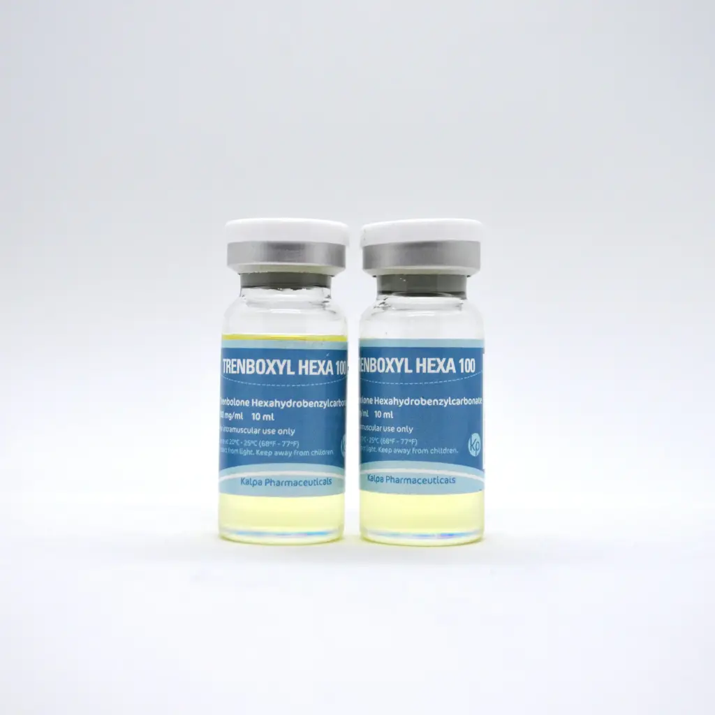 Trenboxyl Hexa 100 (Parabolan) - Trenbolone Hexahydrobenzylcarbonate - Kalpa Pharmaceuticals LTD, India Trenboxyl Hexa 100 (Parabolan) - Trenbolone Hexahydrobenzylcarbonate - Kalpa Pharmaceuticals LTD, India