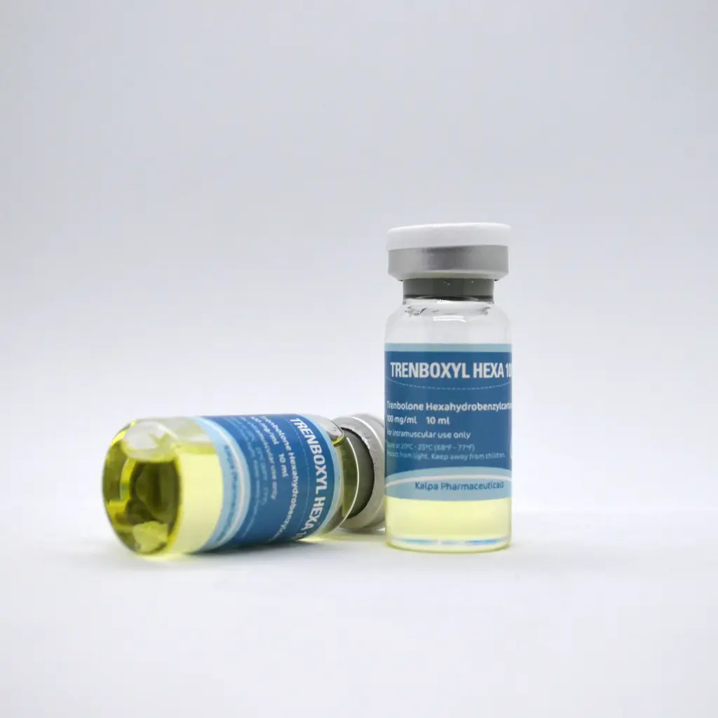 Trenboxyl Hexa 100 (Parabolan) - Trenbolone Hexahydrobenzylcarbonate - Kalpa Pharmaceuticals LTD, India Trenboxyl Hexa 100 (Parabolan) - Trenbolone Hexahydrobenzylcarbonate - Kalpa Pharmaceuticals LTD, India