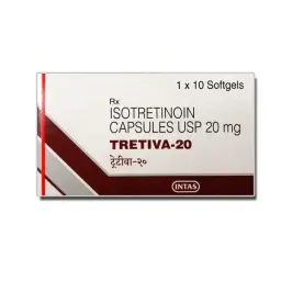 Tretiva 20 mg - Isotretinoin - Intas Pharmaceuticals Ltd.