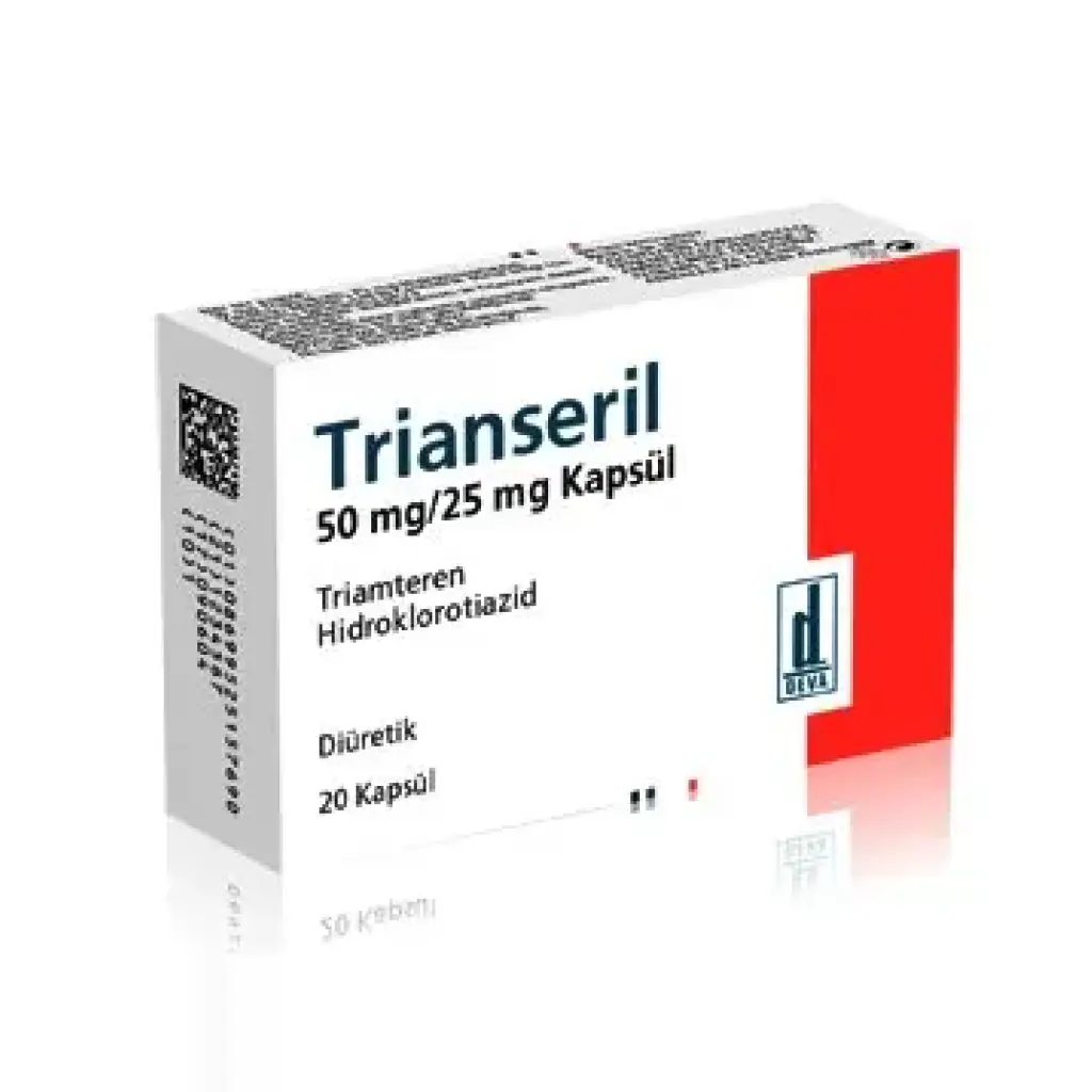 Trianseril 50 mg - Triamteren,Hydrochlorothiazide - Deva
