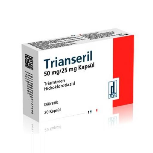 Trianseril 50 mg - Triamteren,Hydrochlorothiazide - Deva