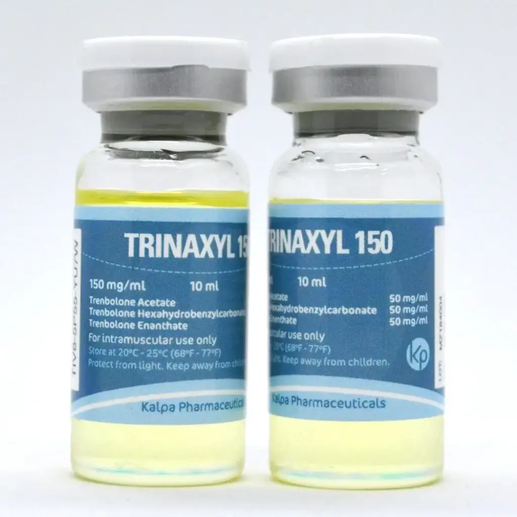 Trinaxyl 150 (Tri-Tren) - Trenbolone Acetate,Trenbolone Hexahydrobenzylcarbonate,Trenbolone Enanthate - Kalpa Pharmaceuticals LTD, India Trinaxyl 150 (Tri-Tren) - Trenbolone Acetate,Trenbolone Hexahydrobenzylcarbonate,Trenbolone Enanthate - Kalpa Pharmaceuticals LTD, India