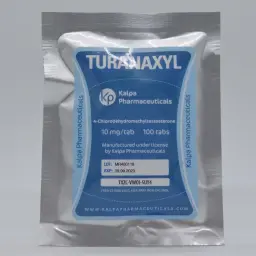 Turanaxyl (Turinabol) - 4-Chlorodehydromethyltestosterone - Kalpa Pharmaceuticals LTD, India
