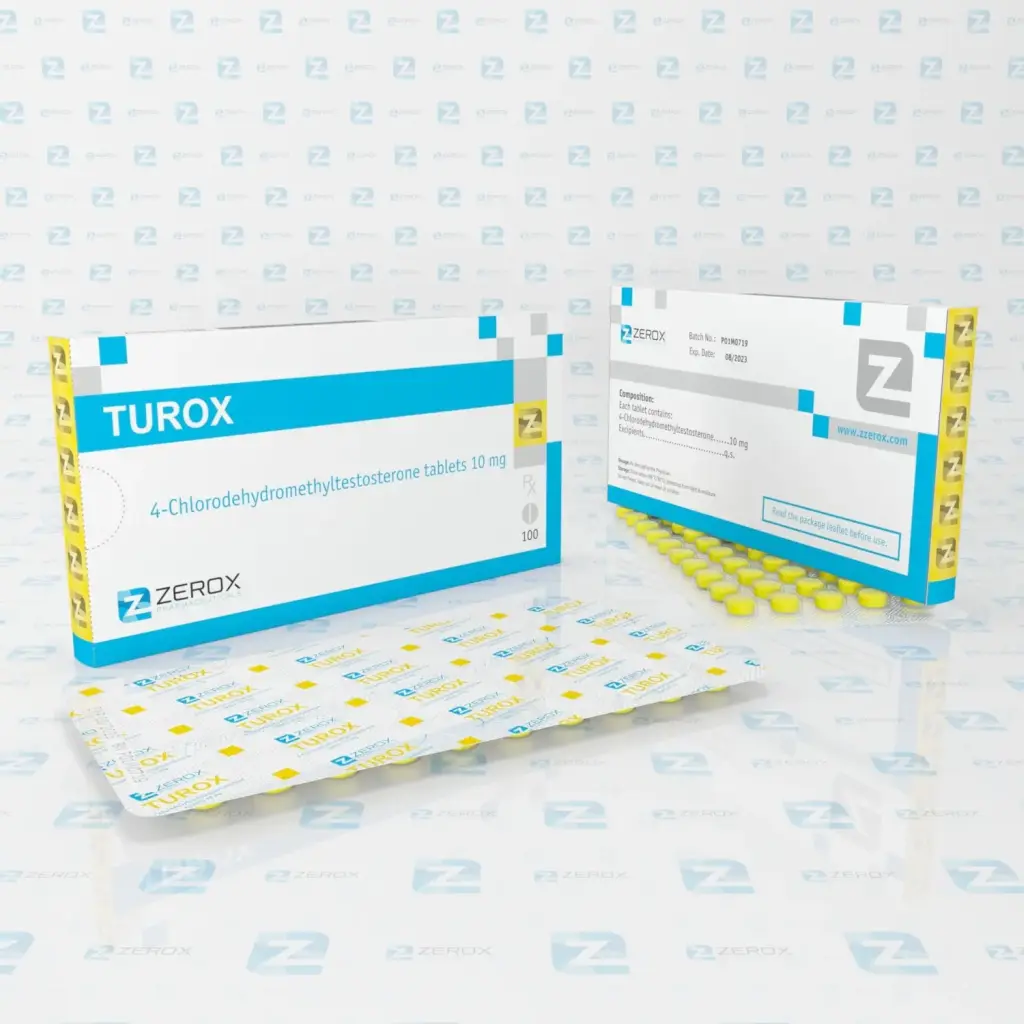 Turox - 4-Chlorodehydromethyltestosterone - Zerox Pharmaceuticals