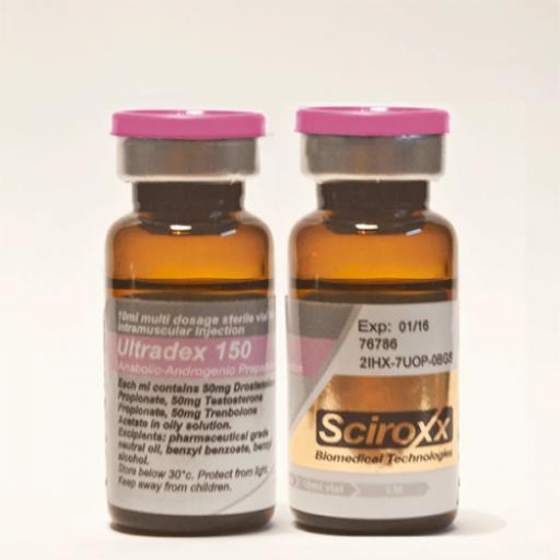 Ultradex 150 - Drostanolone Propionate,Testosterone Propionate,Trenbolone Acetate - Sciroxx