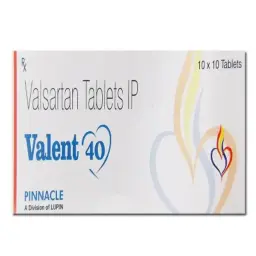 Valent 40 mg - Valsartan - Pinnacle