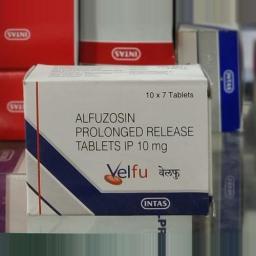 Velfu 10 mg  - Alfuzosin - Intas Pharmaceuticals Ltd.