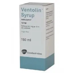 Ventolin Syrup - Salbutamol - GlaxoSmithKline, Turkey