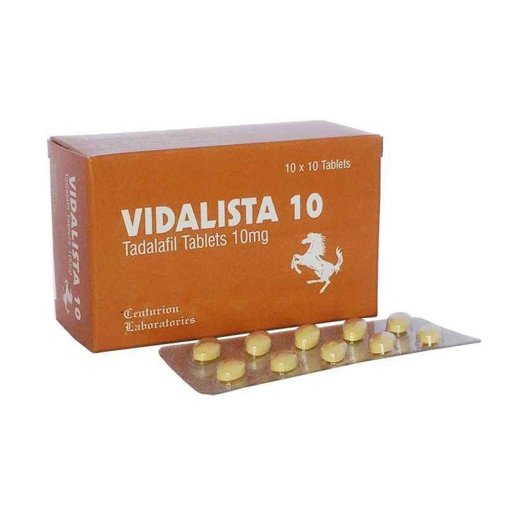 Vidalista 10 mg - Tadalafil - Centurion Laboratories