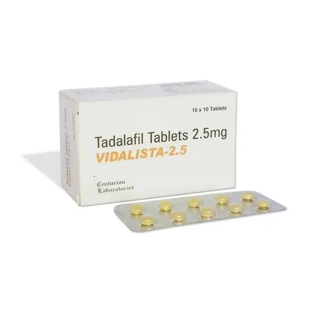 Vidalista 2.5 mg - Tadalafil - Centurion Laboratories Vidalista 2.5 mg - Tadalafil - Centurion Laboratories