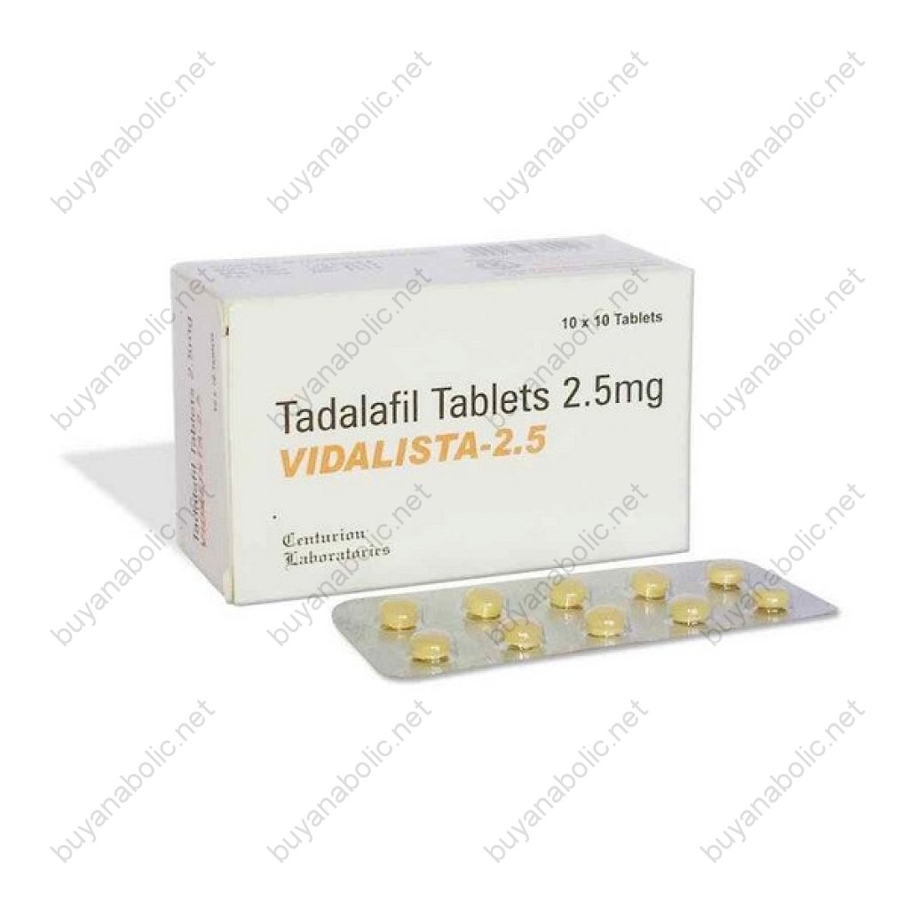Vidalista 2.5 mg - Tadalafil - Centurion Laboratories Vidalista 2.5 mg - Tadalafil - Centurion Laboratories