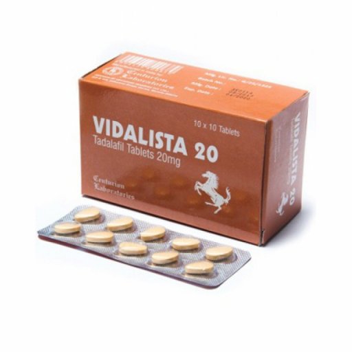 Vidalista 20 mg - Tadalafil - Centurion Laboratories