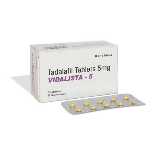 Vidalista 5 mg - Tadalafil - Centurion Laboratories