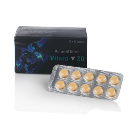 Vitara V 20 20 mg - Vardenafil - Signature Pharma, India