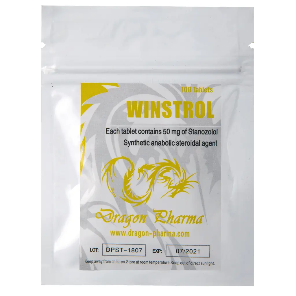 Winstrol 50 mg Tabs - Stanozolol - Dragon Pharma, Europe