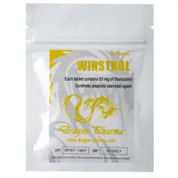 Winstrol 50 mg Tabs - Stanozolol - Dragon Pharma, Europe