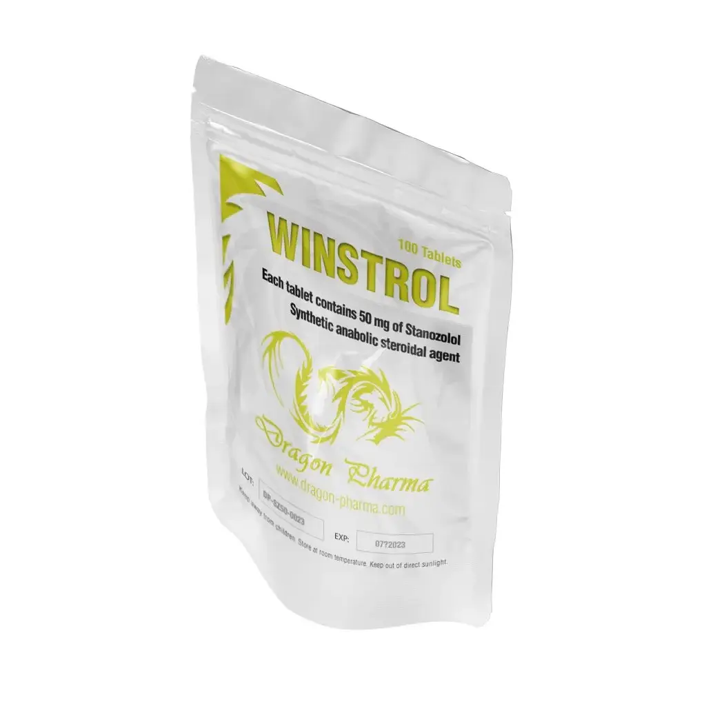 Winstrol 50 mg Tabs - Stanozolol - Dragon Pharma, Europe