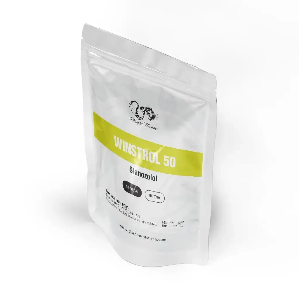 Winstrol 50 mg Tabs - Stanozolol - Dragon Pharma, Europe