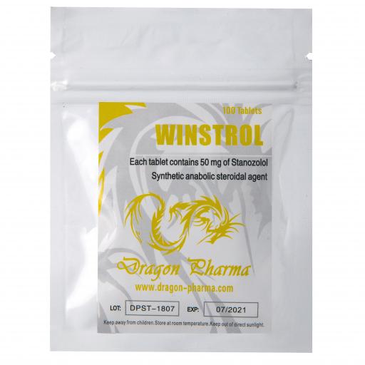 Winstrol 50mg Tabs - Stanozolol - Dragon Pharma, Europe