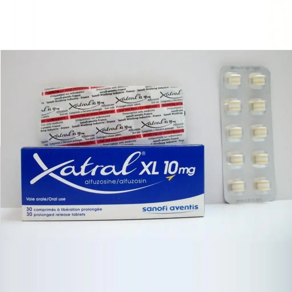 Xatral XL 10mg - Alfuzosin - Sanofi Aventis