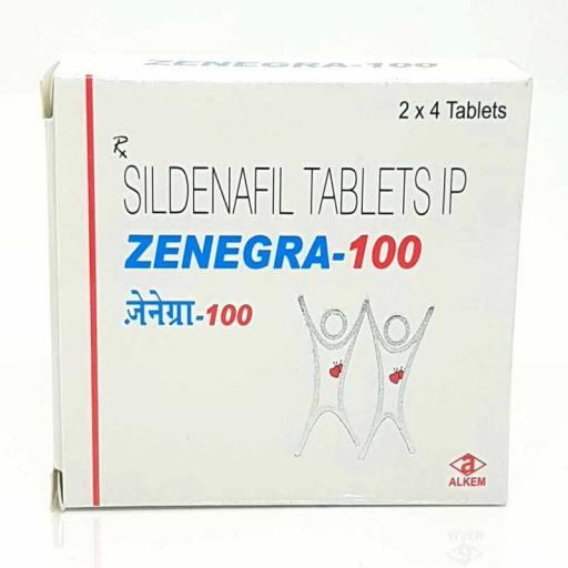 Zenegra 100 - Sildenafil Citrate - Alkem