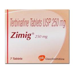 Zimig 250 mg - Terbinafine - GlaxoSmithKline, Turkey